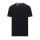 Tricou DOLCE & GABBANA, Cotton t-shirt with contrasting profile - G8TW5TFU7EQB0665