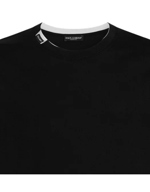 Tricou DOLCE & GABBANA, Cotton Jersey T-shirt - G8TW5TFU7EQN0000