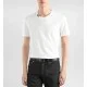 Tricou DOLCE & GABBANA, Cotton Jersey T-shirt, White - G8TW5TFU7EQW0800