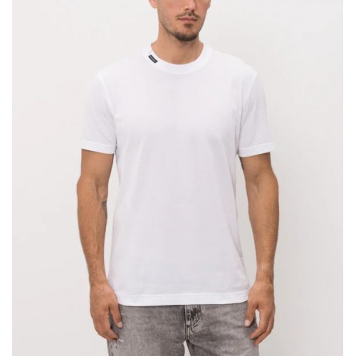 Tricou DOLCE & GABBANA, Cotton Jersey T-shirt, White