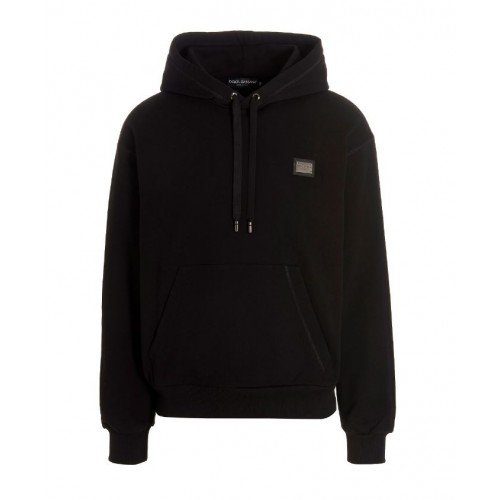 Hanorac DOLCE & GABBANA, DG Essential, Negru