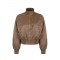 Jacheta ELISABETTA FRANCHI, Bomber jacket in nylon fabric