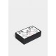 Set Caciula Dsquared2 si Fular Dsquared2, Imprimeu logo, Negru - GBM000301W000012124