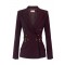 SACOU ELISABETTA FRANCHI, Fermoare aurii atasate, Nasturi Logo, Merlot