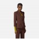 SACOU ELISABETTA FRANCHI, Jacket in double layer crêpe, Coffee - GI17456E2EA3 SACOU ELISABETTA FRANCHI, Jacket in double layer crêpe, Coffee - GI17456E2EA3
