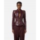 Jacheta ELISABETTA FRANCHI, Accesorii gold atasate, Visiniu - GI18757E2EA4 Jacheta ELISABETTA FRANCHI, Accesorii gold atasate, Visiniu - GI18757E2EA4