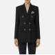 SACOU ELISABETTA FRANCHI, Buzunare atasate, Nasturi Logo, Negru - GI18957E2110