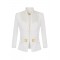 Sacou ELISABETTA FRANCHI, gold-tone hardware blazer