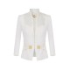 Sacou ELISABETTA FRANCHI, gold-tone hardware blazer - GI20261E2360