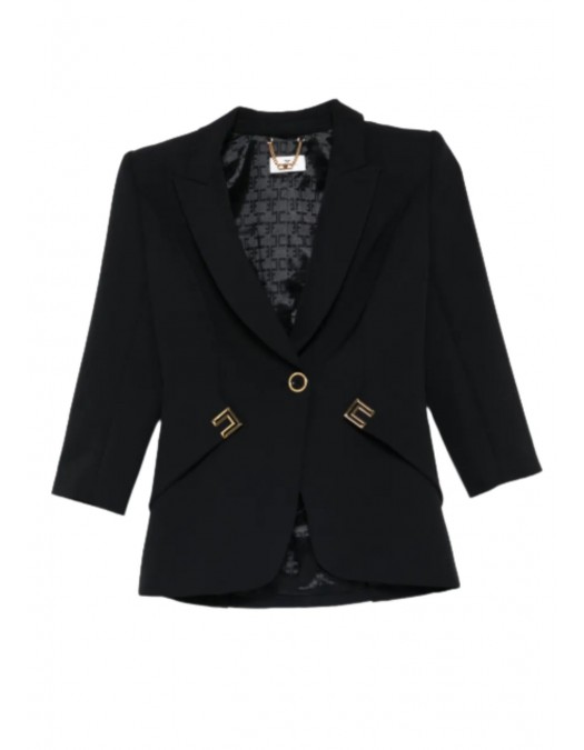 Sacou ELISABETTA FRANCHI, single-breasted blazer - GI21561E2110