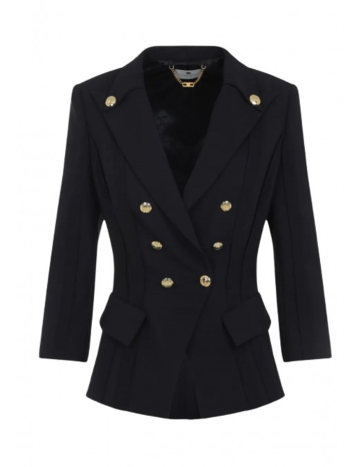 Jacheta ELISABETTA FRANCHI, button double-breasted jacket - GI21861E2110