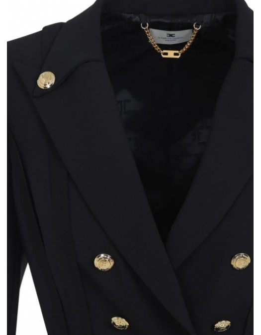 Jacheta ELISABETTA FRANCHI, button double-breasted jacket - GI21861E2110