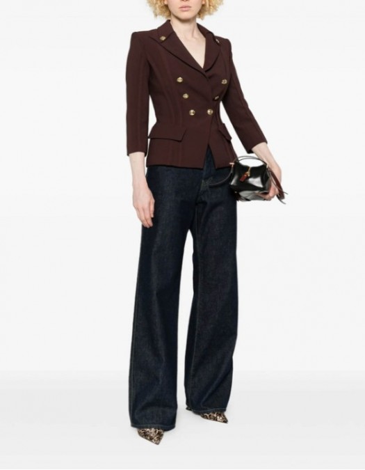 Sacou ELISABETTA FRANCHI, Brown Jacket - GI21861E2644