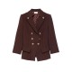 Sacou ELISABETTA FRANCHI, Brown Jacket - GI21861E2644