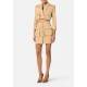 Jacheta ELISABETTA FRANCHI, Cotton gabardine jacket with cargo pockets - GI22161E2470