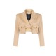 Jacheta ELISABETTA FRANCHI, Cotton gabardine jacket with cargo pockets - GI22161E2470