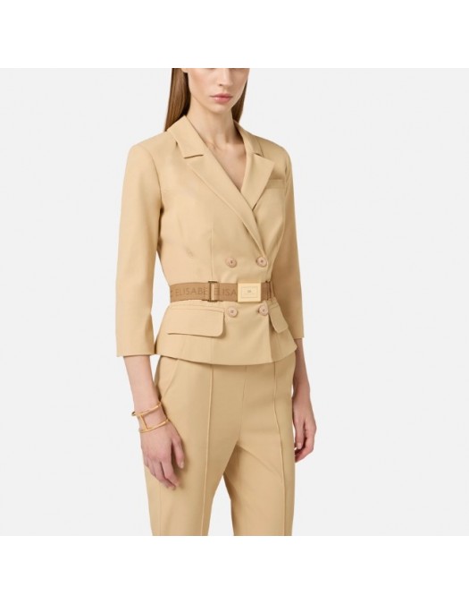 Jacheta ELISABETTA FRANCHI, Technical bi-elastic fabric jacket - GI22461E2470