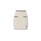 Fusta ELISABETTA FRANCHI, Miniskirt in bouclé chenille fabric with contrasting details