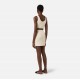 Fusta ELISABETTA FRANCHI, Miniskirt in bouclé chenille fabric with contrasting details - GK21S61E2E84