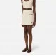 Fusta ELISABETTA FRANCHI, Miniskirt in bouclé chenille fabric with contrasting details - GK21S61E2E84