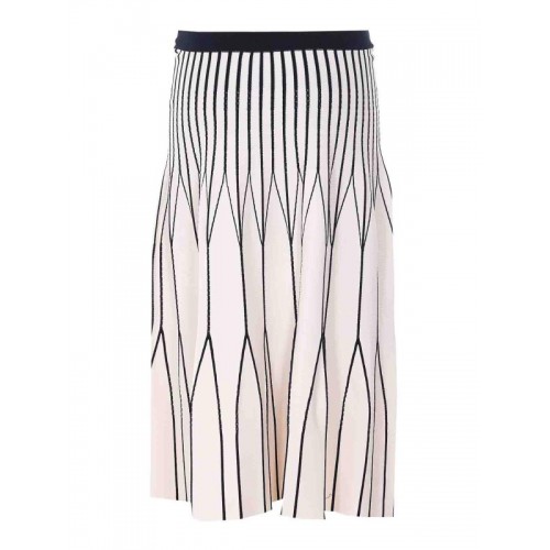 Fusta ELISABETTA FRANCHI, White Skirt
