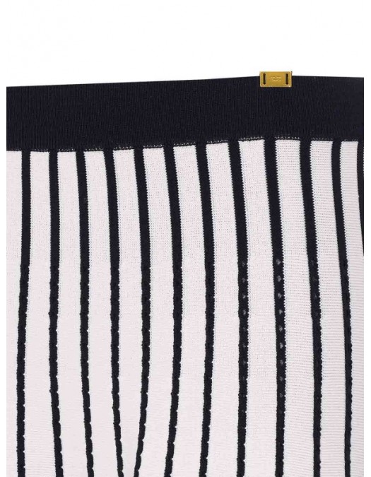 Fusta ELISABETTA FRANCHI, White Skirt - GK30D62E2110