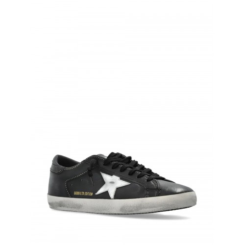 Sneakers Golden Goose, Super Star, Grey Details, Black Sneakers Golden Goose, Super Star, Grey Details, Black