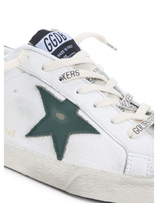 Sneakers GOLDEN GOOSE, Super Star, Used Details, Alb - GMF00101F00811310502