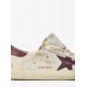 Sneakers GOLDEN GOOSE, Super Star sneakers, Alb si Visiniu - GMF00101F00811410350