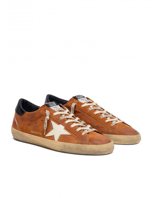 Sneakers Golden Goose, Superstar,Used Details, Light Brown - GMF00101F00875255808