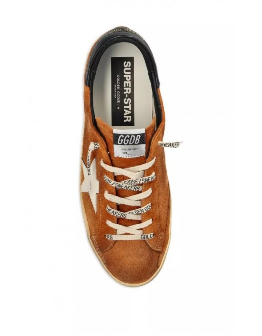Sneakers Golden Goose, Superstar,Used Details, Light Brown - GMF00101F00875255808