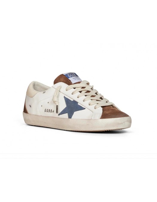 Sneakers GOLDEN GOOSE, White leather Super-Star - GMF00102F00869583401