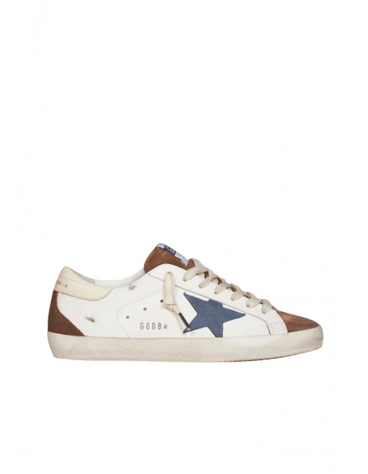 Sneakers GOLDEN GOOSE, White leather Super-Star - GMF00102F00869583401