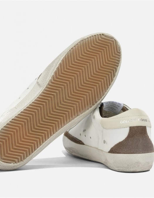 Sneakers GOLDEN GOOSE, White leather Super-Star - GMF00102F00869583401