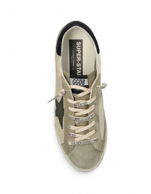 Sneakers GOLDEN GOOSE, Golden Goose Super-Star Distressed-Effect bej - GMF00102F00872883408