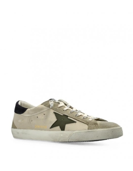 Sneakers GOLDEN GOOSE, Golden Goose Super-Star Distressed-Effect bej - GMF00102F00872883408