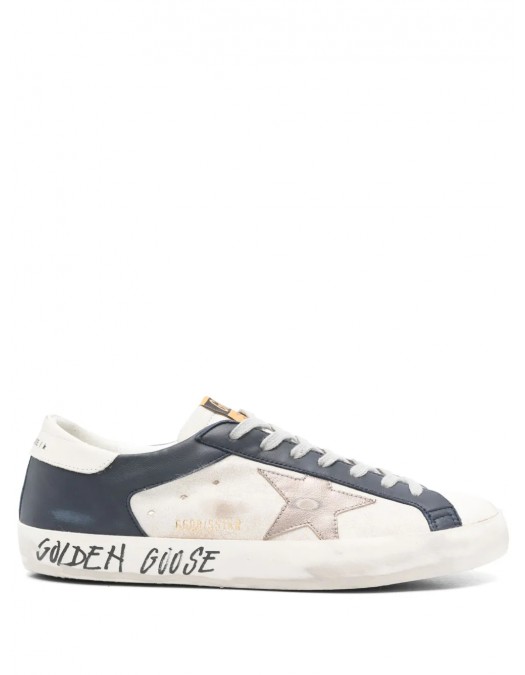 Sneakers Golden Goose, Superstar, Front Lace Up, White - GMF00103F00690282869