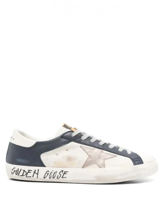 Sneakers Golden Goose, Superstar, Front Lace Up, White - GMF00103F00690282869