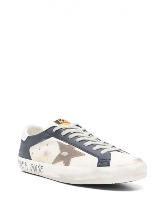 Sneakers Golden Goose, Superstar, Front Lace Up, White - GMF00103F00690282869