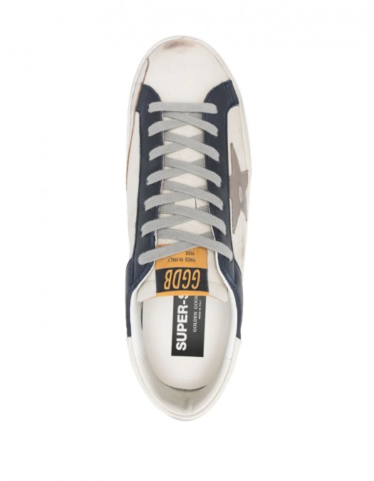 Sneakers Golden Goose, Superstar, Front Lace Up, White - GMF00103F00690282869