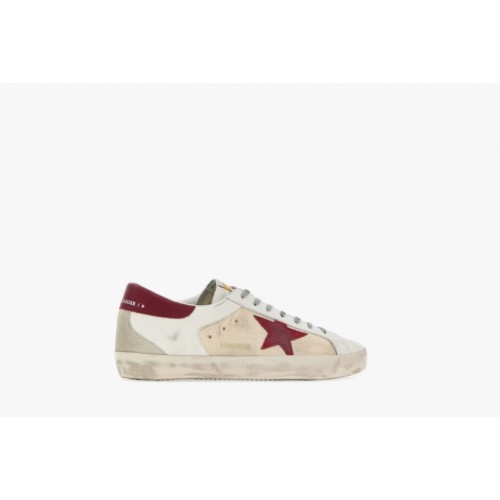 Sneakers GOLDEN GOOSE, Multicolor leather and fabric Super Star 