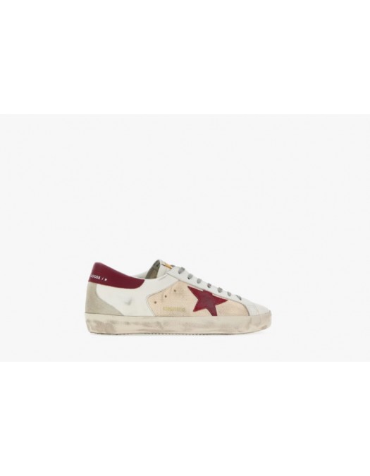 Sneakers GOLDEN GOOSE, Multicolor leather and fabric Super Star 