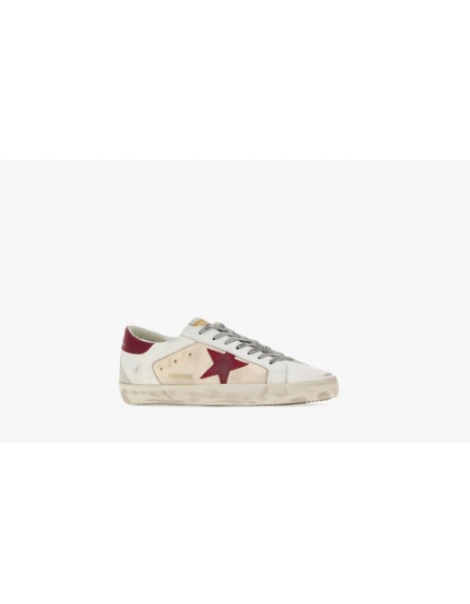 Sneakers GOLDEN GOOSE, Multicolor leather and fabric Super Star 