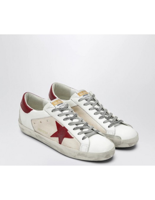 Sneakers GOLDEN GOOSE, Multicolor leather and fabric Super Star 