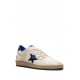 Sneakers Golden Goose, Dark Blue Ball Star, Low Top, Men, White - GMF00117F00219810327