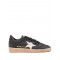 Sneakers Golden Goose, White Star, Low Top, Calf Suede, Black