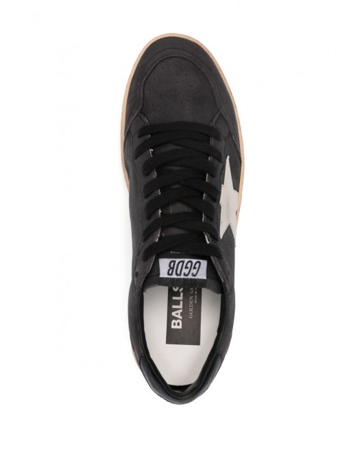 Sneakers Golden Goose, White Star, Low Top, Calf Suede, Black - GMF00117F00621560538