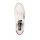 Sneakers Golden Goose, Ball Star, Red Grey Details, White - GMF00117F00677712155