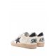 Sneakers Golden Goose, Black Star, Logo Letters, White - GMF00117F00686910509