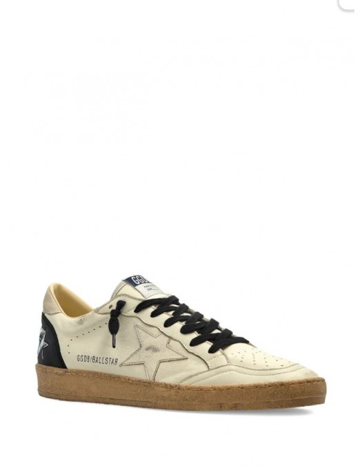 Sneakers GOLDEN GOOSE, Ball Star sneakers, Light beige - GMF00117F00816483258